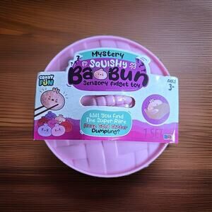 Mystery Squishy Glitter Dumpling Sensory Fidget Toy Boa Bun Viral New 2026